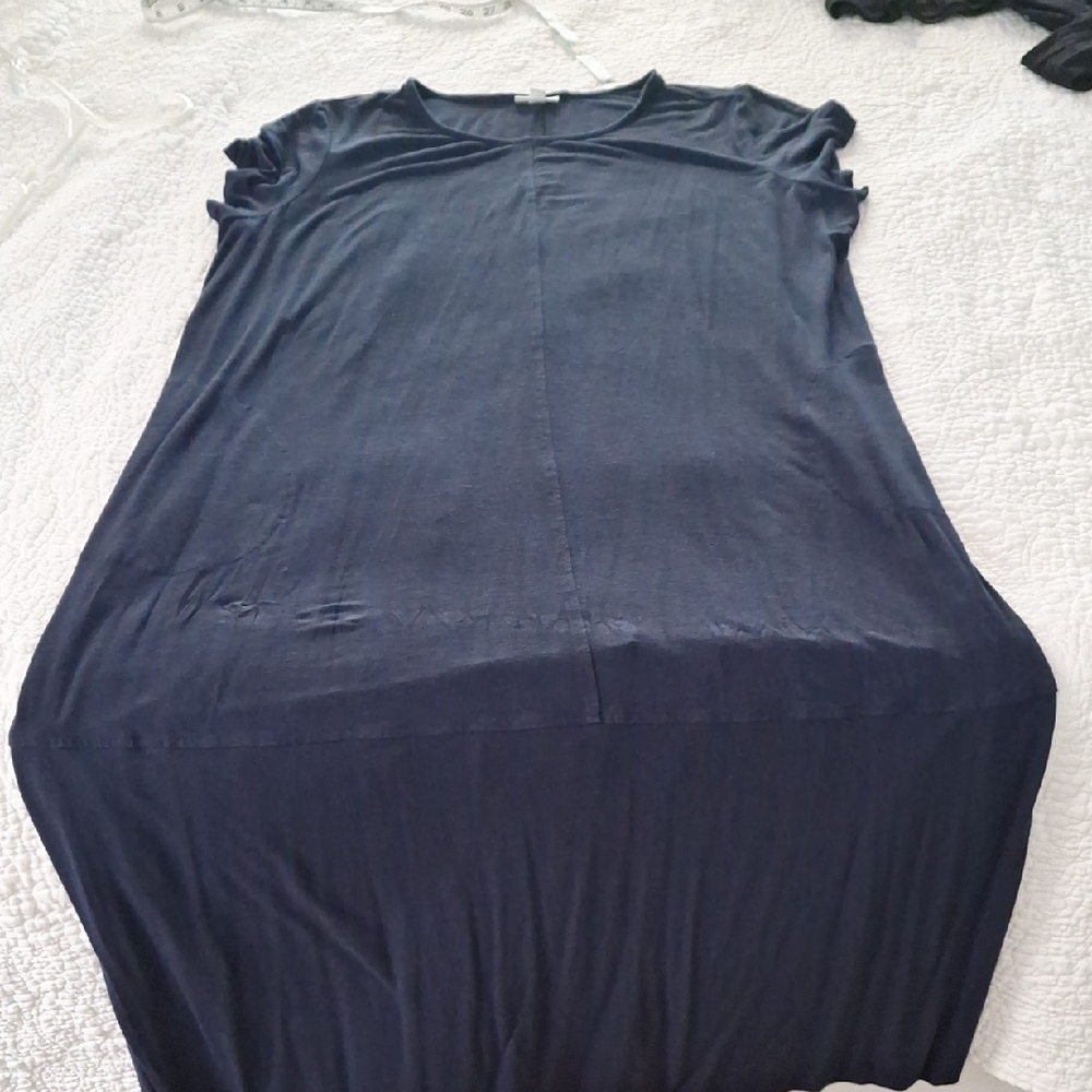 J Jill 2x Navy Blue Dress Pockets